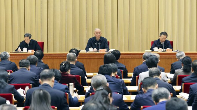 全国组织部长会议在京召开 蔡奇出席并讲话